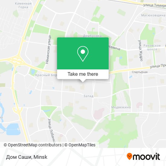 Дом Саши map