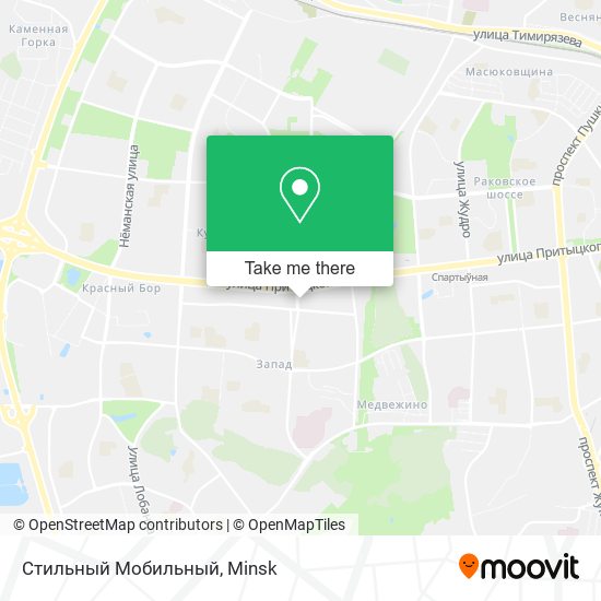 Стильный Мобильный map