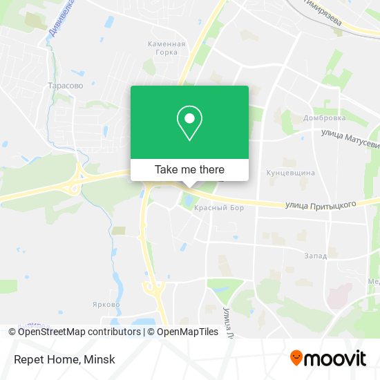 Repet Home map