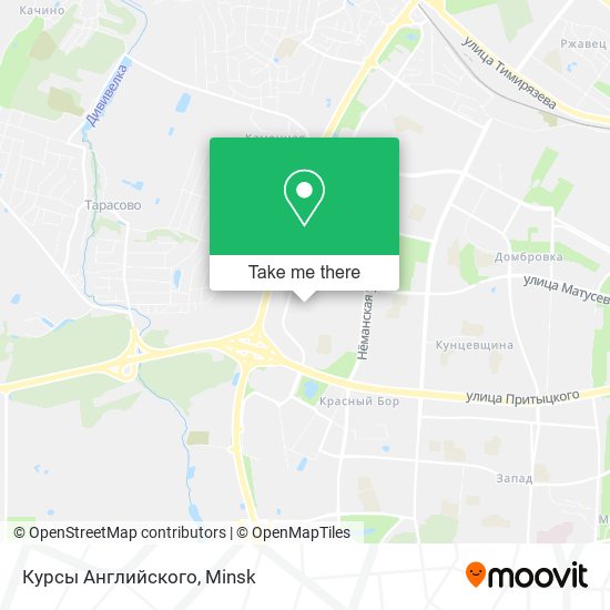 Курсы Английского map