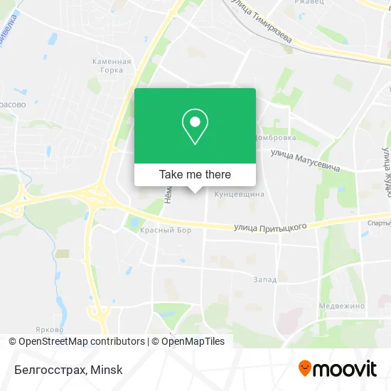 Белгосстрах map