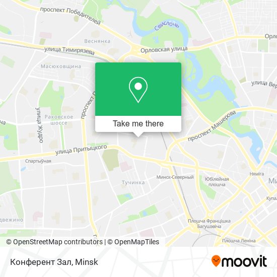 Конферент Зал map