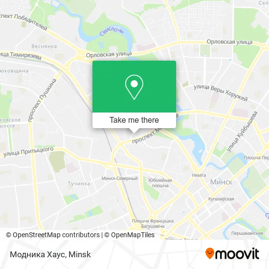 Модника Хаус map