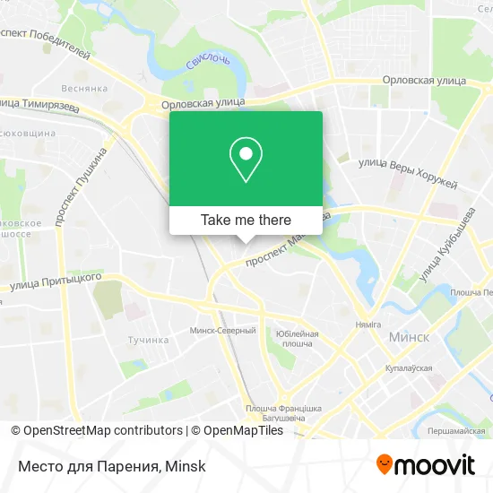 Место для Парения map