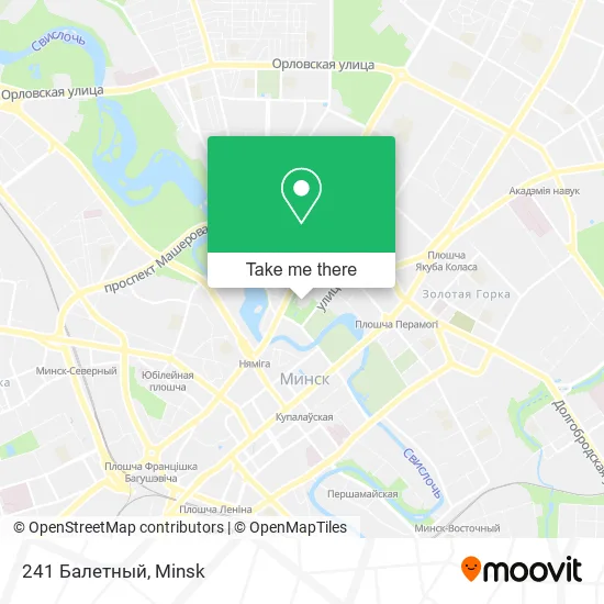 241 Балетный map