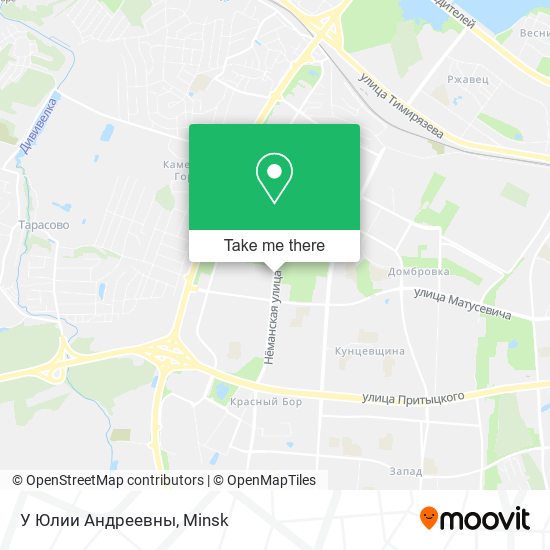 У Юлии Андреевны map