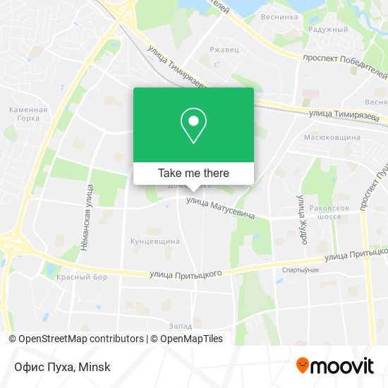 Офис Пуха map