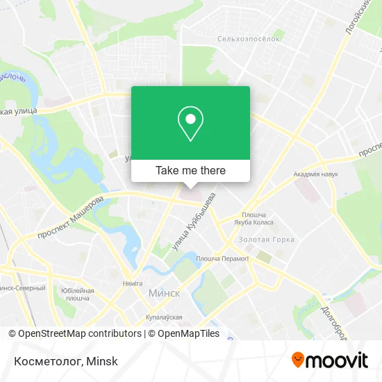 Косметолог map