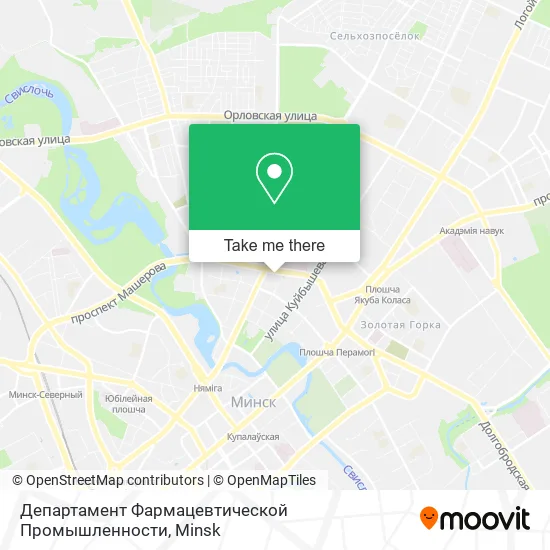 Департамент Фармацевтической Промышленности map