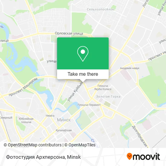 Фотостудия Архперсона map