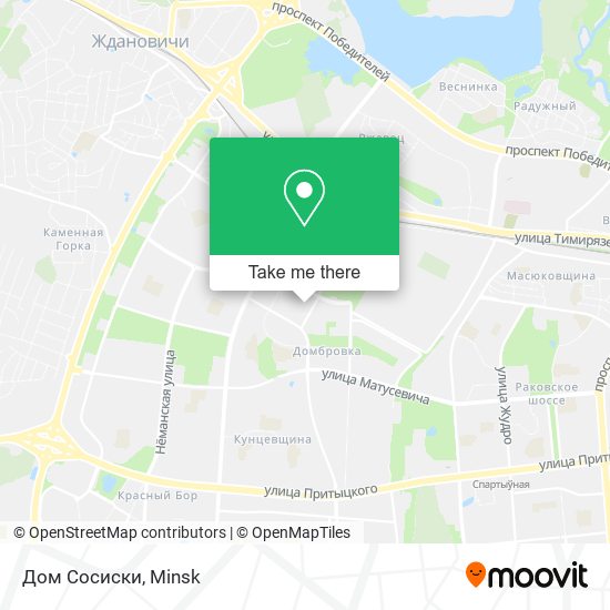 Дом Сосиски map