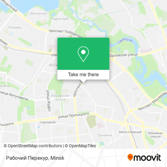 Рабочий Перекур map