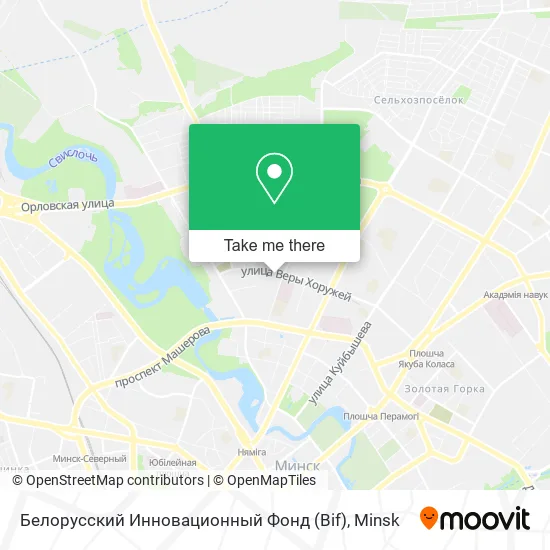 Белорусский Инновационный Фонд (Bif) map