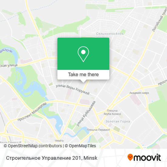 Строительное Управление 201 map