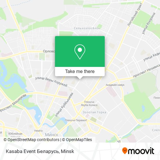 Kasaba Event Беларусь map