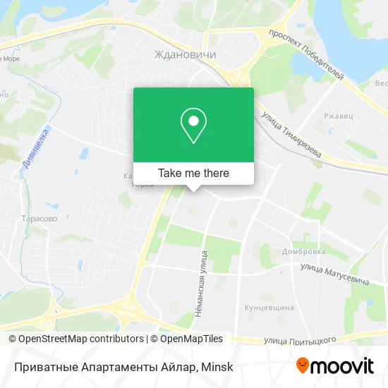 Приватные Апартаменты Айлар map