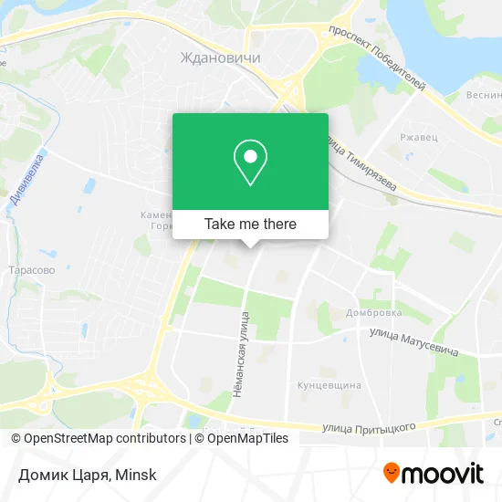 Домик Царя map