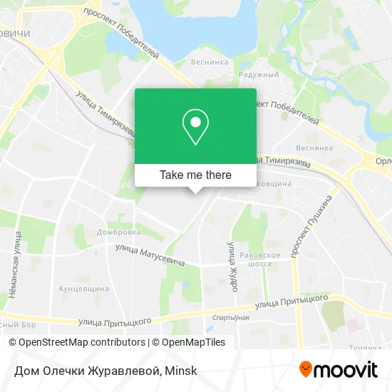 Дом Олечки Журавлевой map