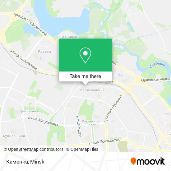 Каменка map