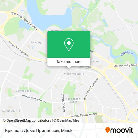 Крыша в Доме Принцессы map