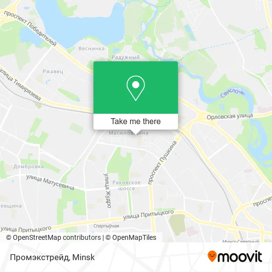 Промэкстрейд map