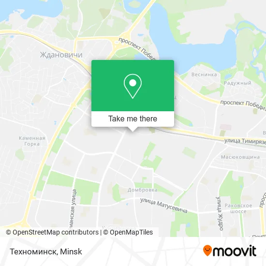 Техноминск map