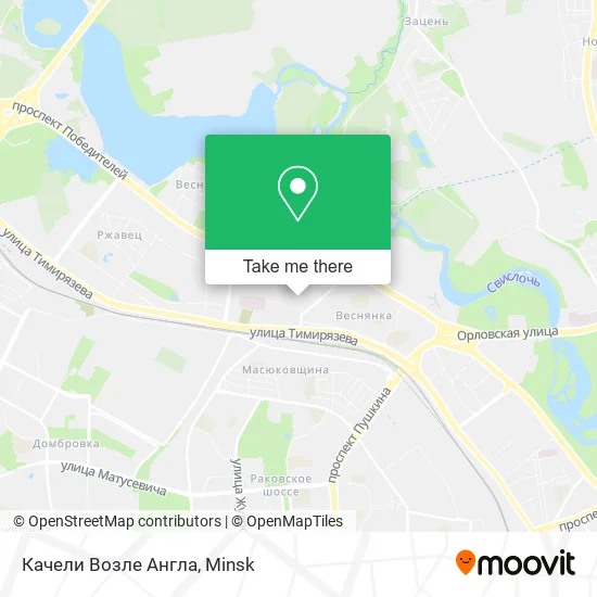 Качели Возле Англа map