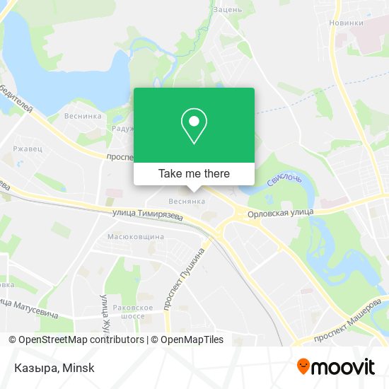 Казыра map