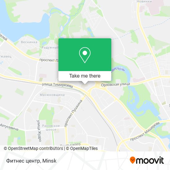 Фитнес центр map
