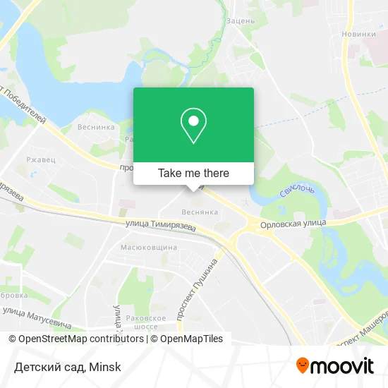 Детский сад map