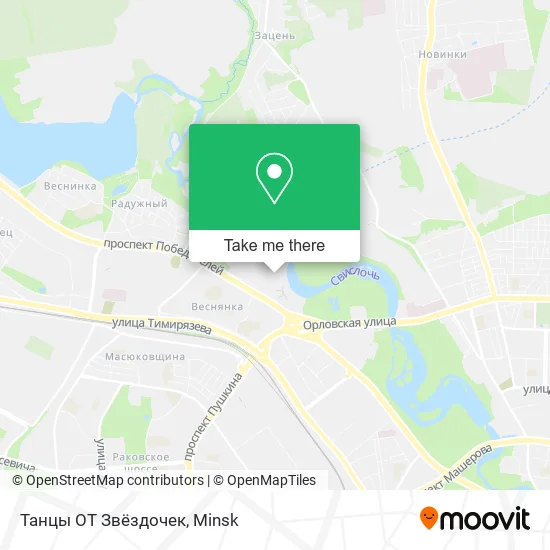 Танцы ОТ Звёздочек map