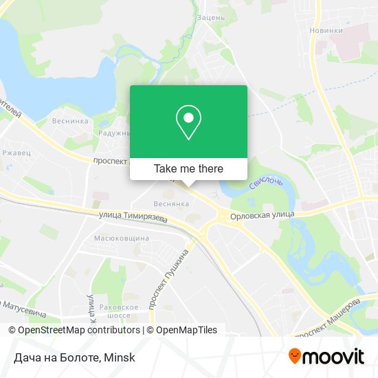 Дача на Болоте map