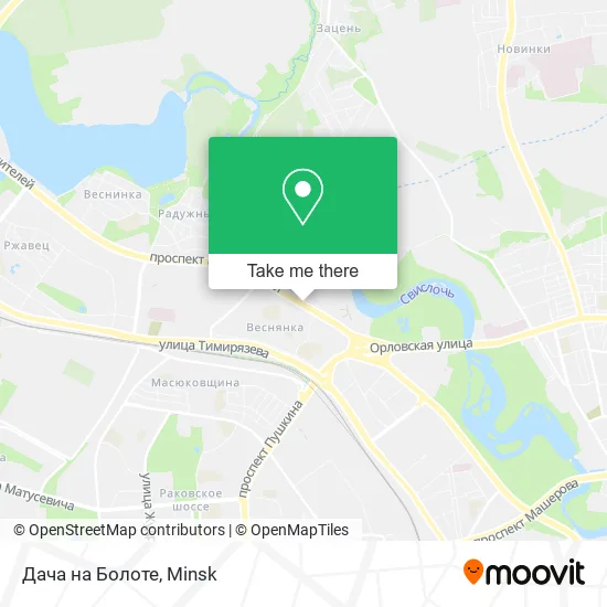 Дача на Болоте map