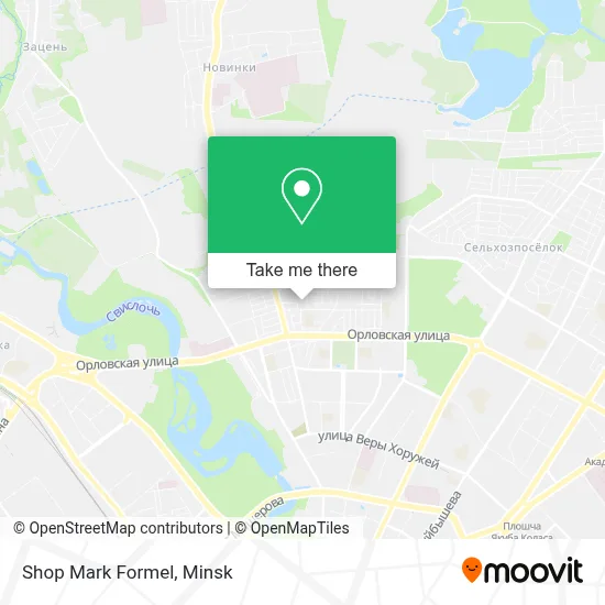 Shop Mark Formel map