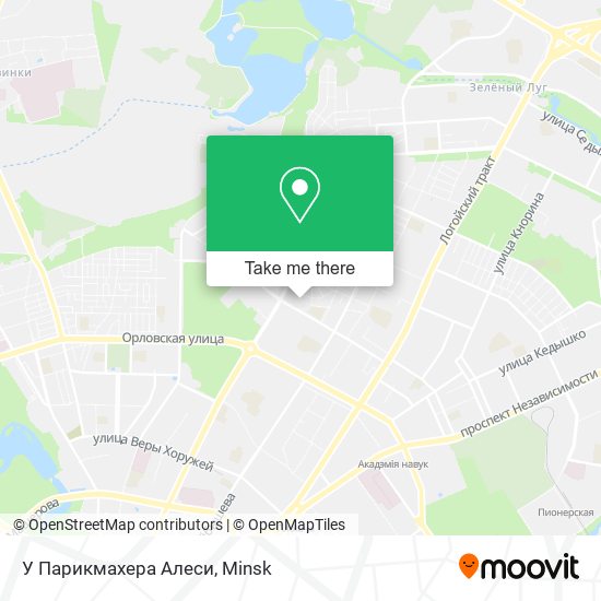 У Парикмахера Алеси map