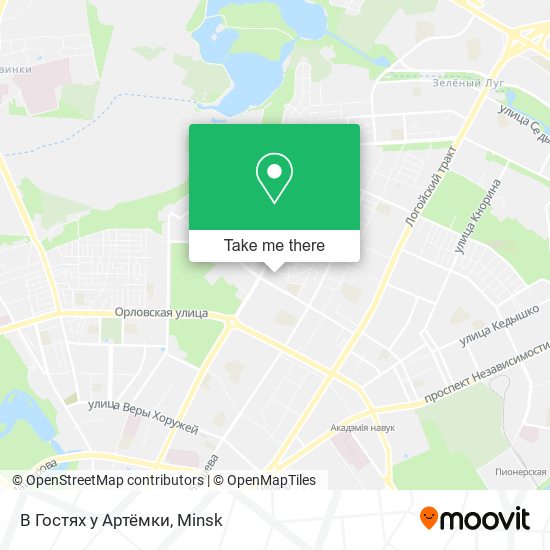 В Гостях у Артёмки map