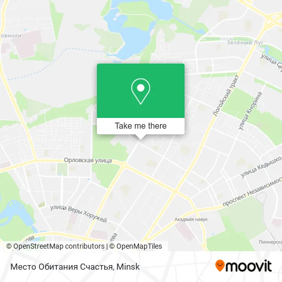 Место Обитания Счастья map