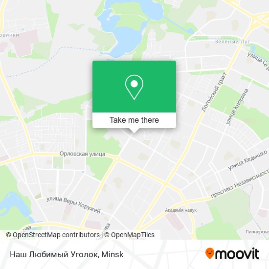 Наш Любимый Уголок map