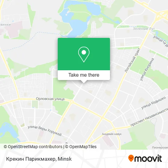 Крекин Парикмахер map