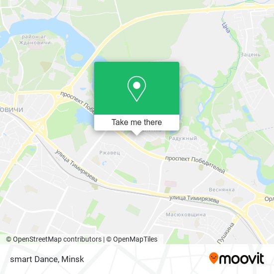 smart Dance map