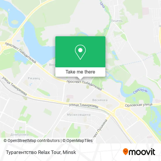 Турагентство Relax Tour map