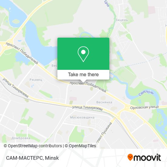 САМ-МАСТЕРС map