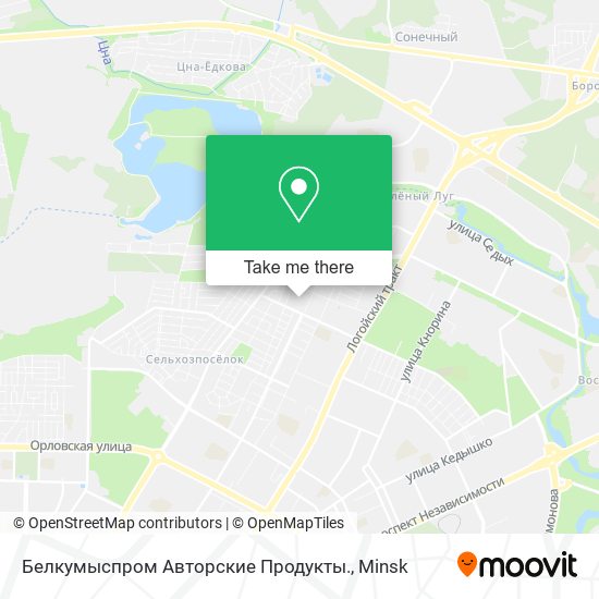 Белкумыспром Авторские Продукты. map
