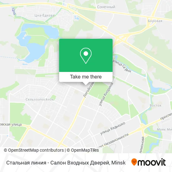 Стальная линия - Салон Входных Дверей map