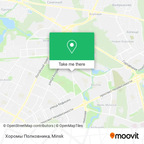 Хоромы Полковника map