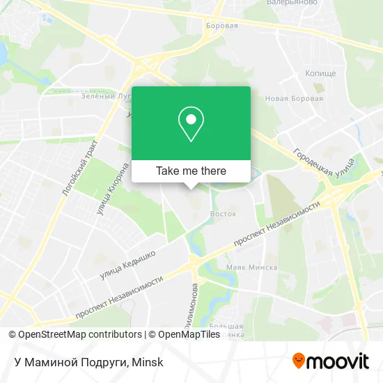 У Маминой Подруги map