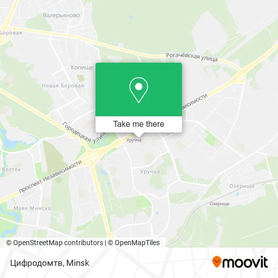 Цифродомтв map