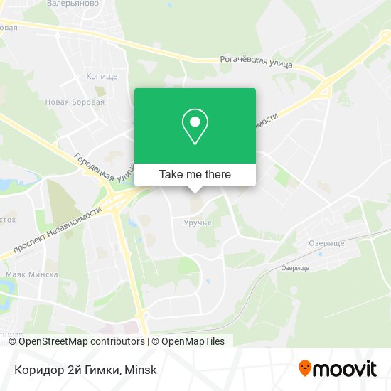 Коридор 2й Гимки map
