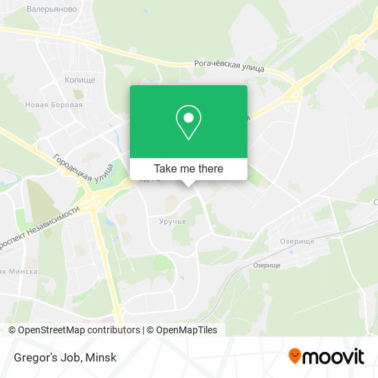 Gregor's Job map