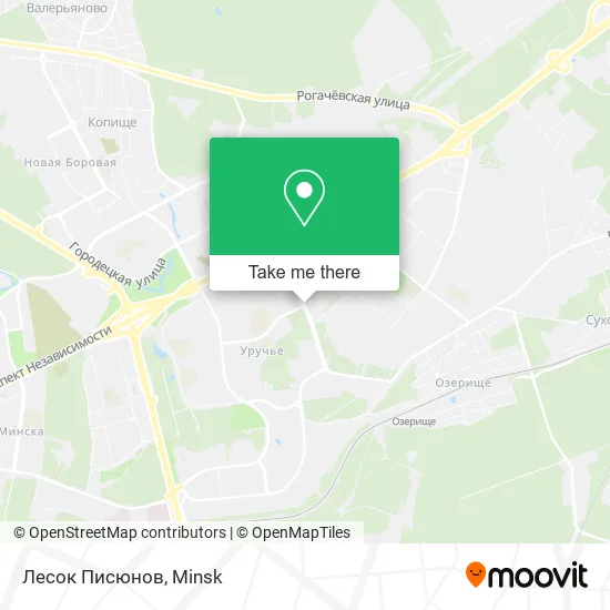 Лесок Писюнов map